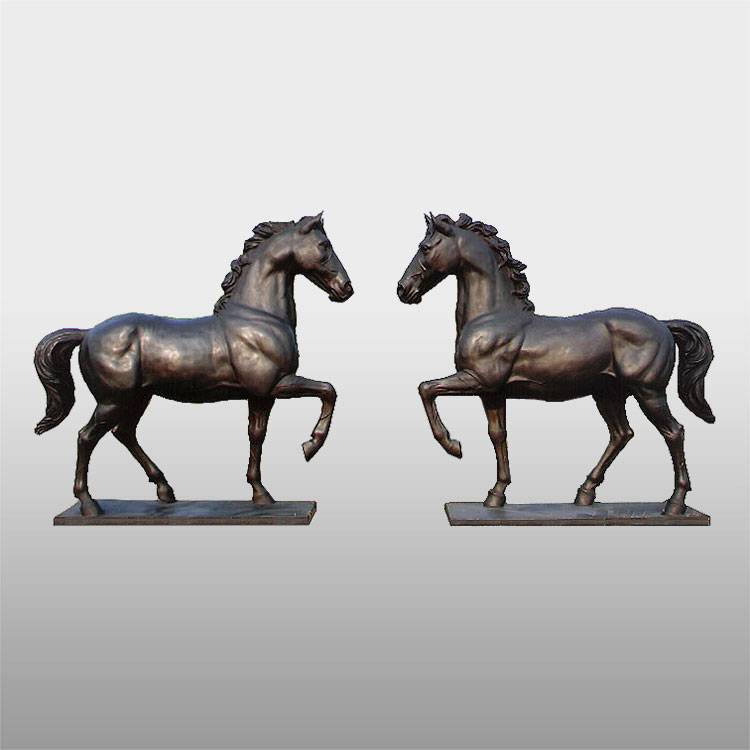 Home decoration life size bronze large horse animal statues for sale