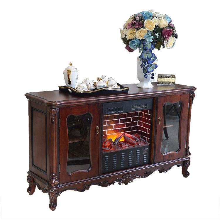 Indoor decorative decor flame resin electric fireplace with Remote Control