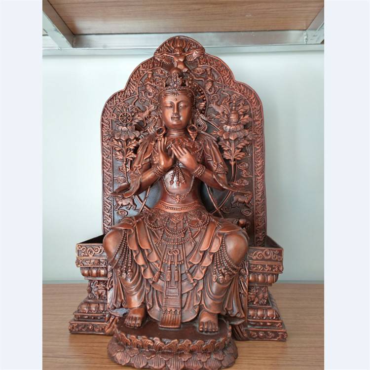New arrival handmade bronze sculpture bronze indian buddha statue