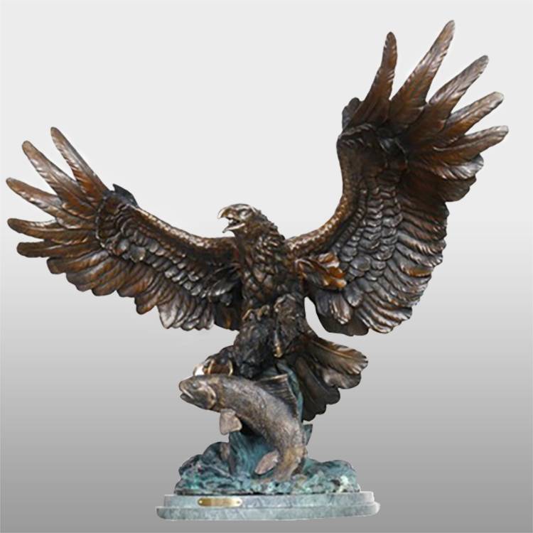 Professional Design Bronze Greek Statues - Garden decoration metal craft brass bird sculpture – Atisan Works