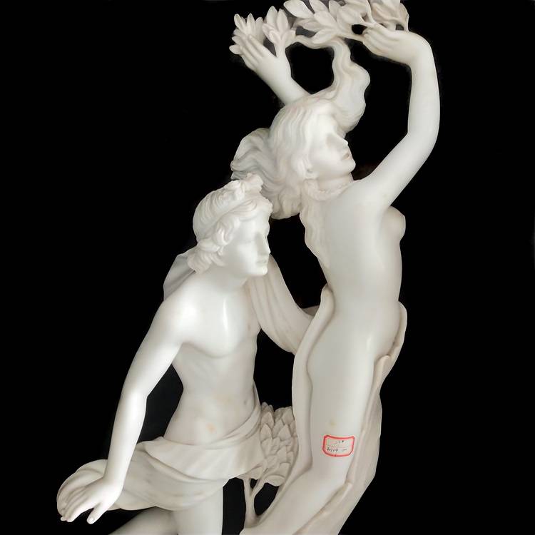 Manufacturing Companies for Metal Figure Sculpture - Natural Stone White Marble Sculpture For Garden Statue or Indoor – Atisan Works