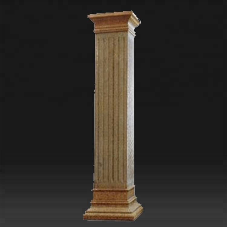 Good Quality Architectural Sculpture – Customized European style flower pillar – Atisan Works