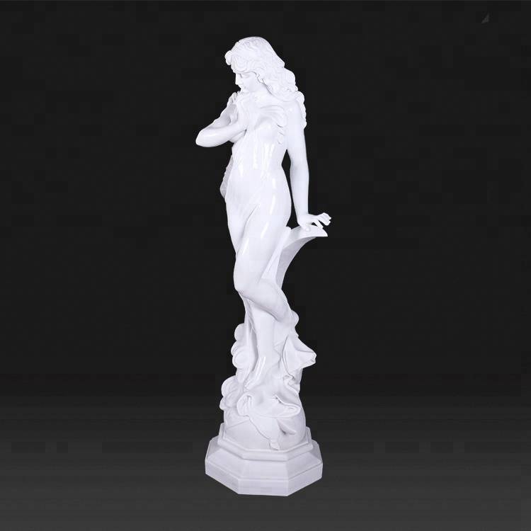 Wholesale garden marble stone carving goddess art sculpture