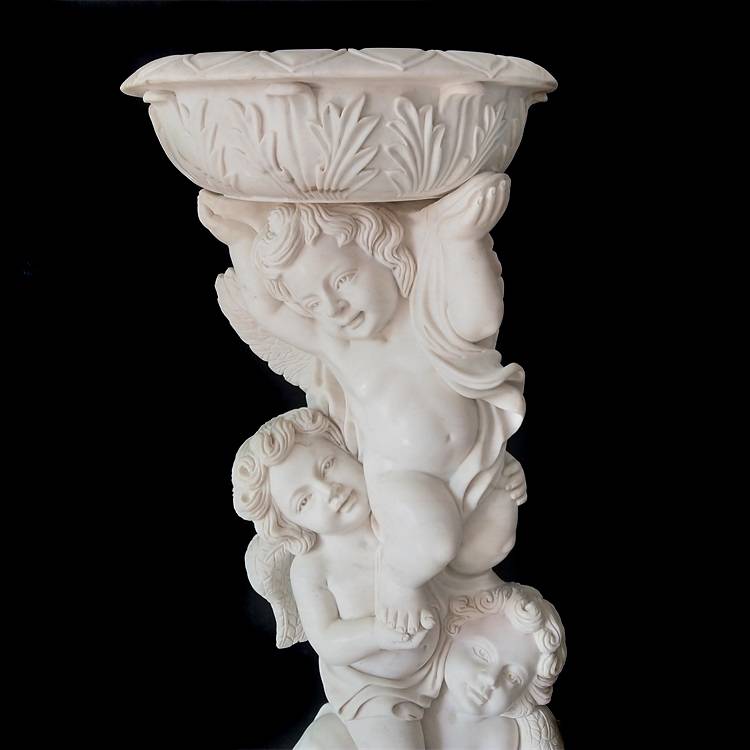 Good Quality Architectural Sculpture – Hot Sale Hand-carved Garden Decoration Flowerpot Stone Sculpture – Atisan Works