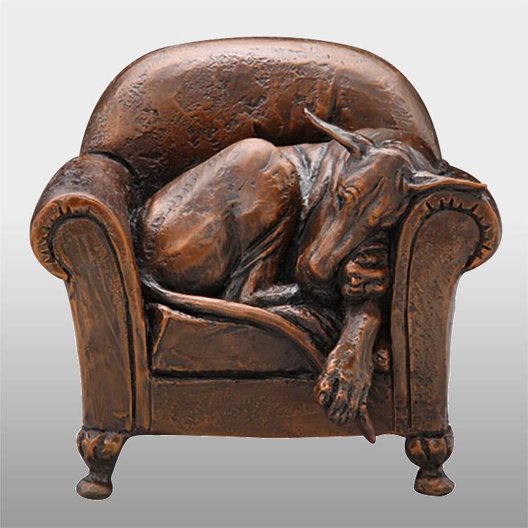 OEM/ODM Supplier Bronze Multihand Kwanyin Sculpture - Garden decoration metal craft bronze greyhound life size dog statue – Atisan Works