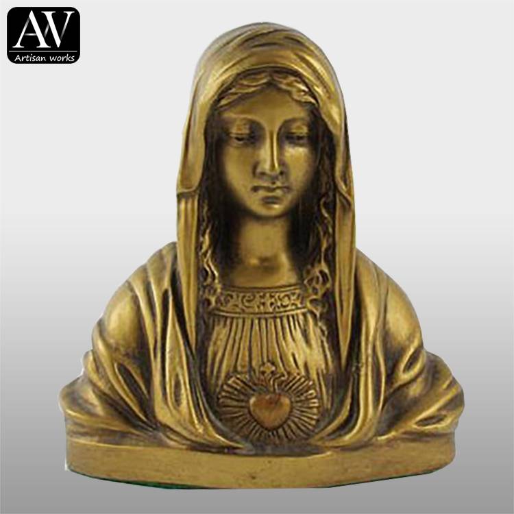Factory wholesale Bronze Mermaid Statue - High quality factory roman bronze woman bust statue sculpture for sale – Atisan Works