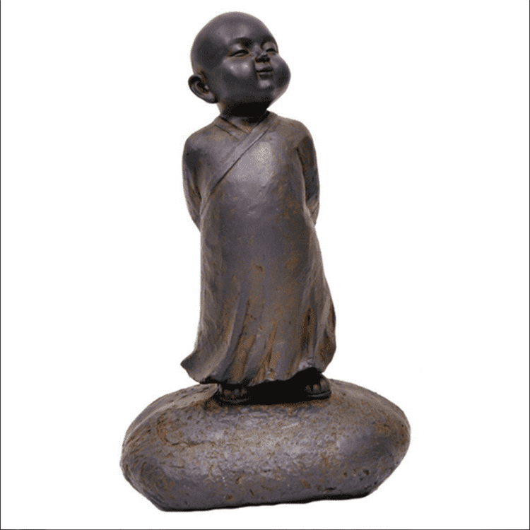 2018 High quality Casting Bronze Statue - popular bronze baby buddha statue stone sculpture – Atisan Works