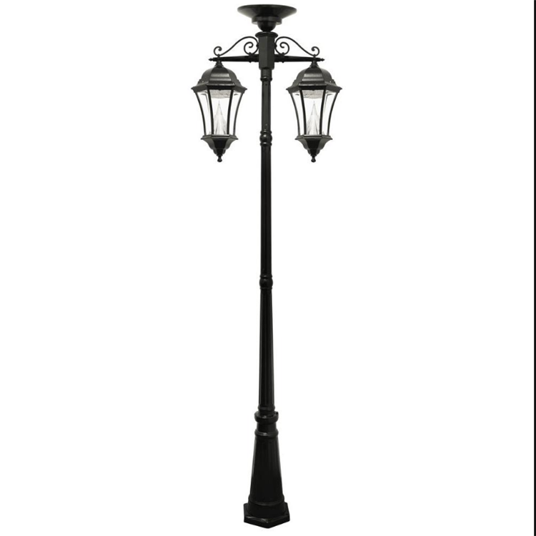 life size Cast iron outdoor antique street lamp post