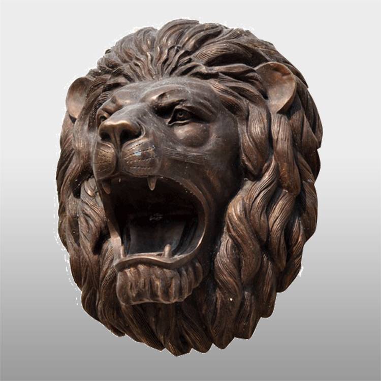 Outdoor Bronze Lion Head For Wall Decor  Lion Head Fountain Featured Image