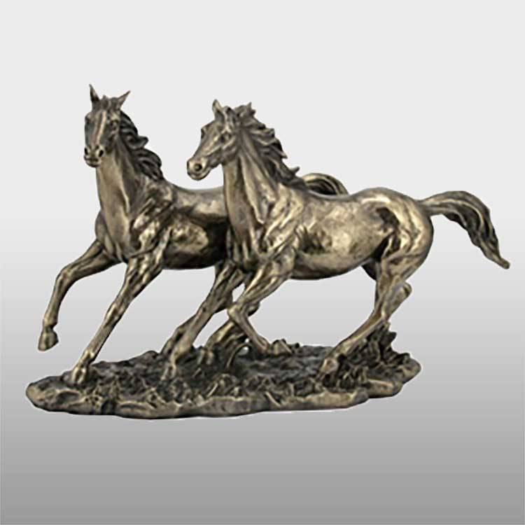 Online Exporter Milo Bronze Sculpture - Top Quality Bronze Small size horse sculpture Metal statues for sale – Atisan Works
