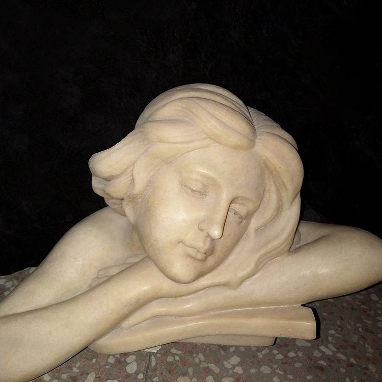 Professional Design Decorative Marble Stone Woman Statue Figure