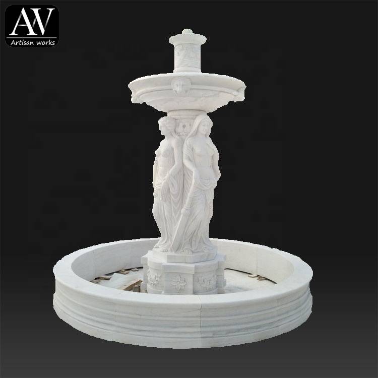 Garden decorative large outdoor water fountain for sale