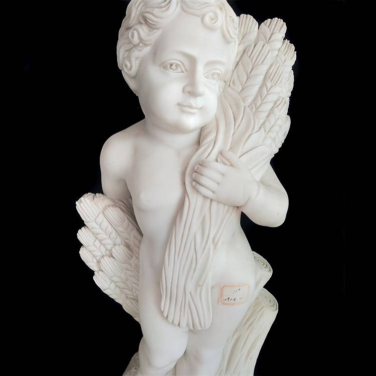 Factory direct sale hand carved white stone marble statue sculpture