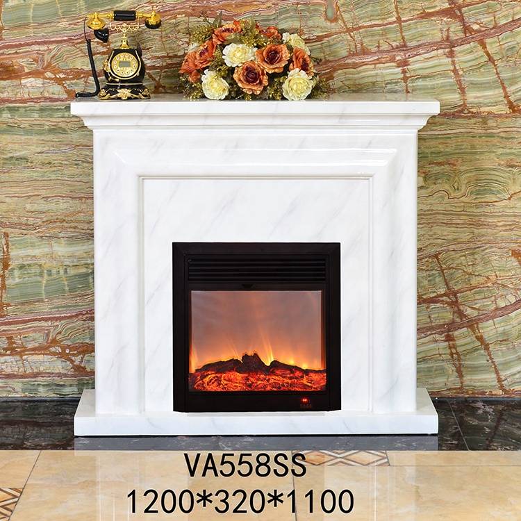 Good Quality Fireplace – Europe style decorative electric resin fireplace mantel – Atisan Works