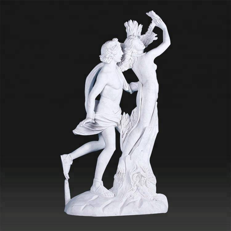 outdoor garden female and man lovers nude stone sculpture for sale