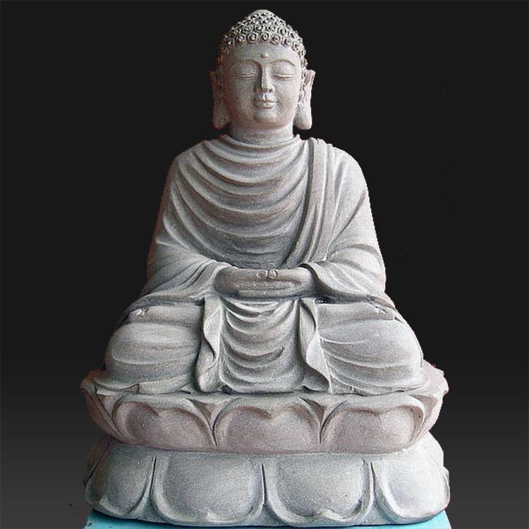 Antique marble carved buddha statue for sale