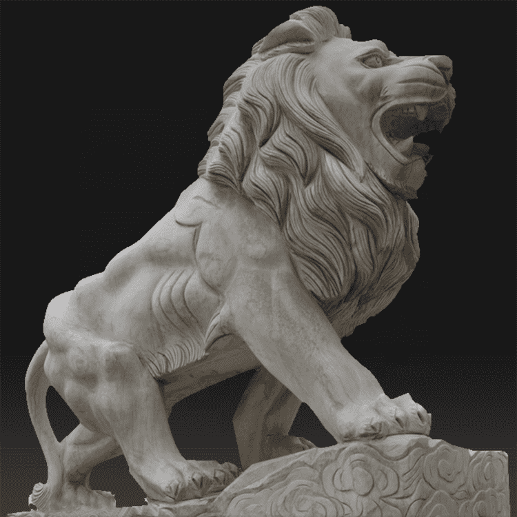 outdoor or indoor home sculpture ston lion statue for sale