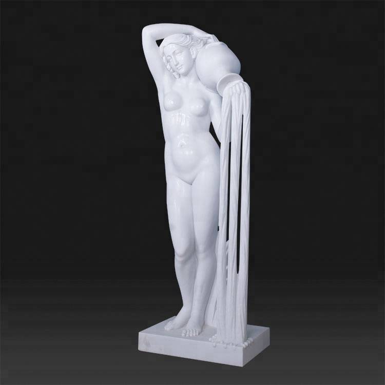 Europe style for Resin Angel Statues - Wholesale cheap prices Beautiful marble nude roma woman stone sculpture – Atisan Works