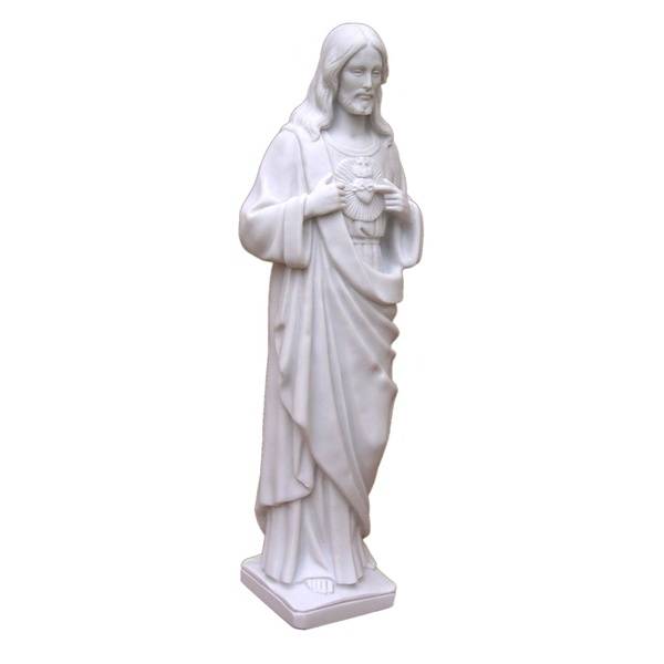 Chinese Professional Louvre Marble Statues - outdoor white marble life size indoor sculpture religious large jesus statues for sale – Atisan Works