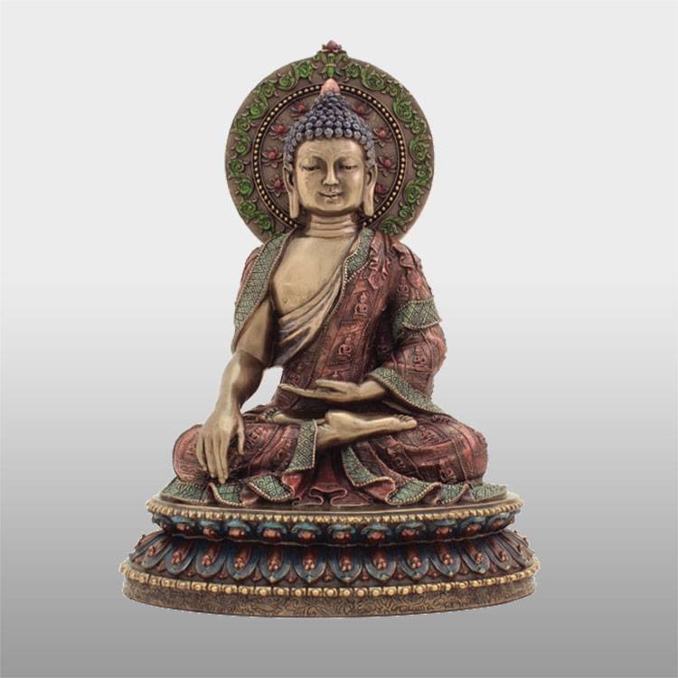 Life size brass monk large buddha statue for sale