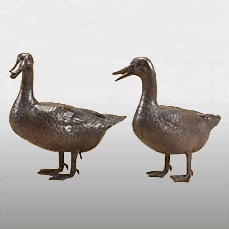 100% Original Bronze Statue Of Krishna - China hand carved life size bronze duck statue for high quality – Atisan Works