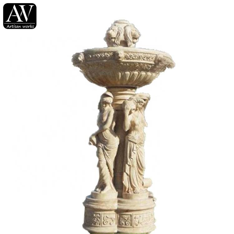 Natural factory supply decorative water garden fountains