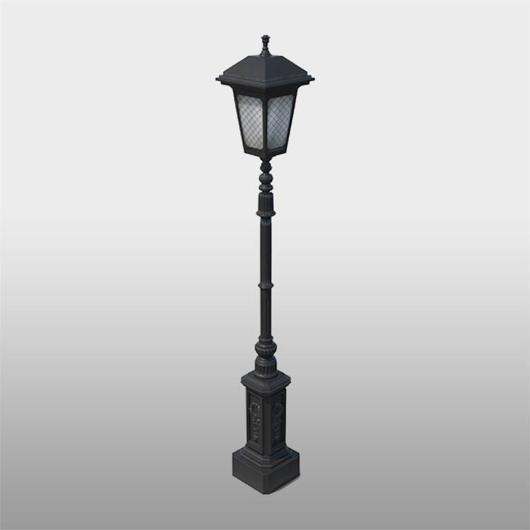 Garden antique lamp outdoor cast iron post light