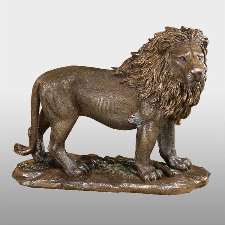 Fast delivery Horse Statue - OEM copper brass lions with wings statues – Atisan Works