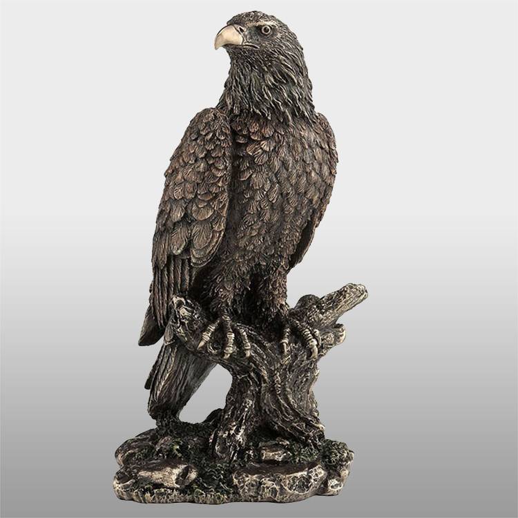 2018 wholesale price Garden Bronze Sculpture - Antique Large Life Size brass eagle sculptures – Atisan Works