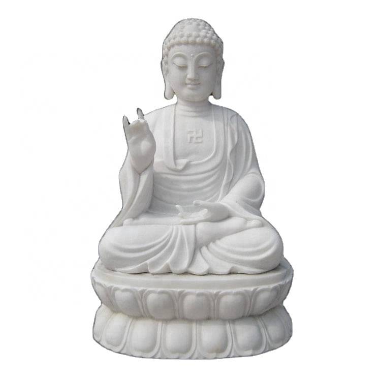 large life size garden marble stone buddha statue for sale