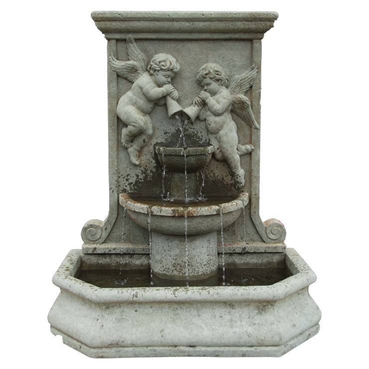 Good Quality Fountain – Garden and Home White Marble Wall Fountain – Atisan Works