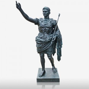 Life size Roman Julius Casesar bronze statue for sale