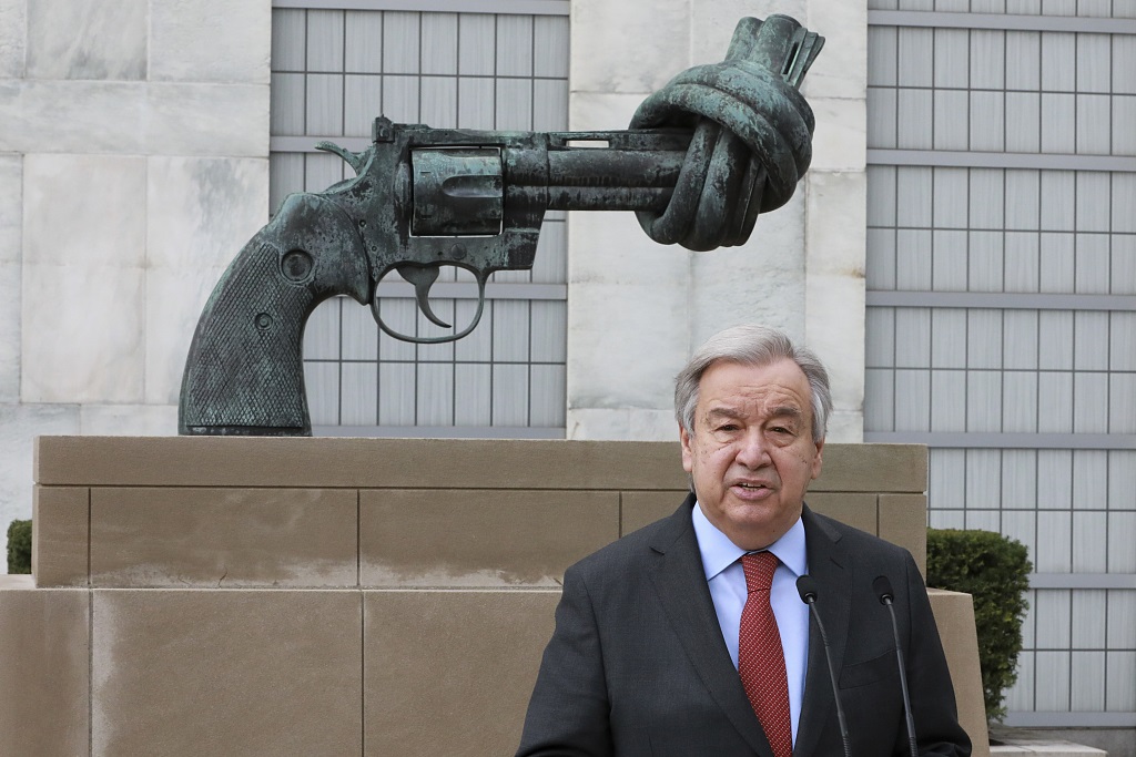 UN chief pushing for truce in visits to Russia, Ukraine: spokesman