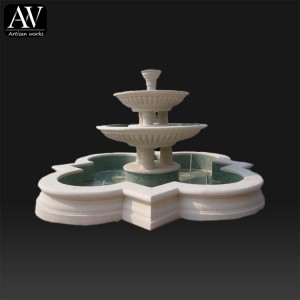 New arrival garden marble outdoor yard water fountains