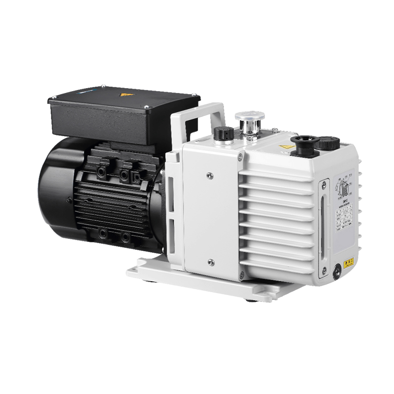 What is the difference between a single stage rotary vane vacuum pump and a double stage rotary vane vacuum pump?