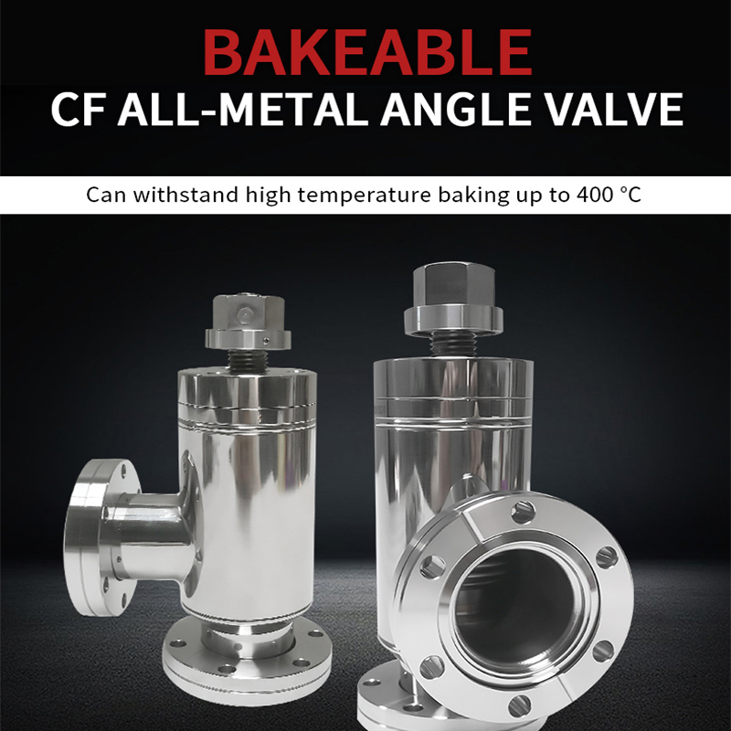 CF Bakeable All-Metal Angle Valve