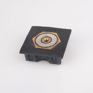 86 # Elektra-Box Enmeti Magneto Precast Concrete Embedded Elektra-skatolo Fiksante Magnetoj