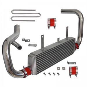Nadgradite komplet sprednjega hladilnika polnilnega zraka za Mitsubishi Galant VR-4 6A13 2.5L V6 Tubo 96-02