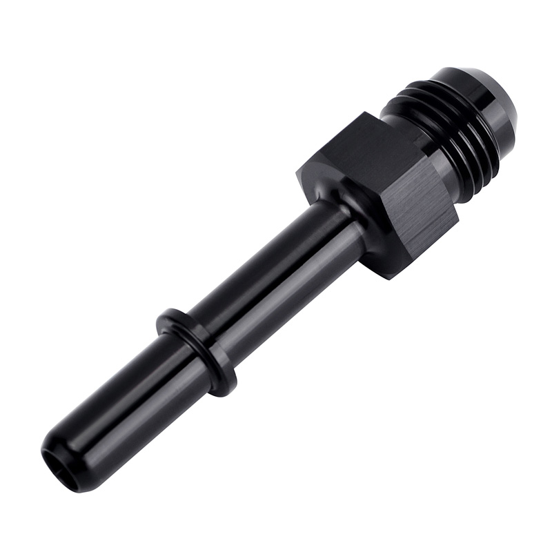 China Wholesale Auto Fits Parts Suppliers –  6AN Male to 3/8″ SAE Quick Disconnect Male Push On EFI Fitting – Yibai
