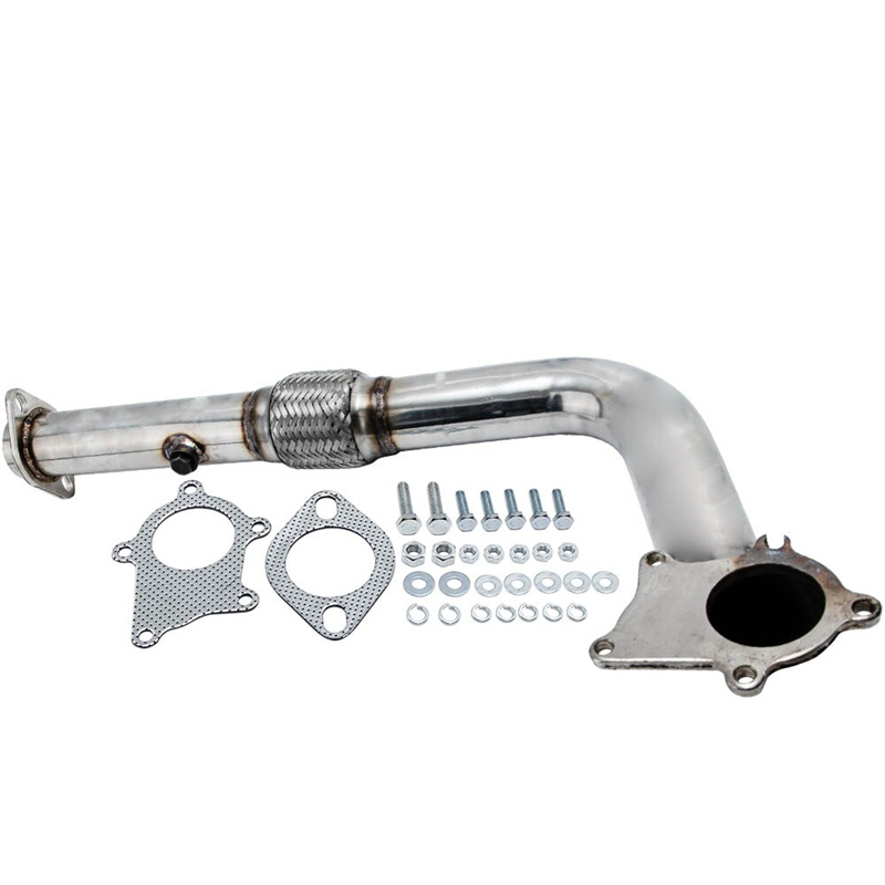 5 Bolt Turbo Flange 3″ Stainless Steel Exhaust Pipe For 1988-2000 Civic D Series T3 T4 Featured Image