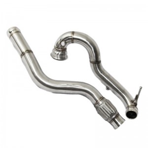 3″ Catless Downpipe for Mercedes Benz 14-16 A45 AMG/14-15 CLA45 AMG GLA45 AMG