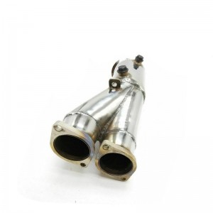 Exhaust Pipe For 2011-2013 N55B30 E82 E88 135i E92 E90 335i Single Turbine