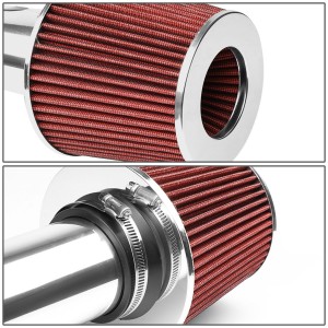 Филтер за ваздух + комплет система за усис хладног ваздуха одговара за 06-12 Митсубисхи Ецлипсе ГТ В6 3.8Л мотор