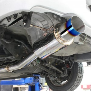 Выхлопная система Catback для Subaru WRX (02-07) 3 ″ глушитель N1, синий обожженный или полированный наконечник