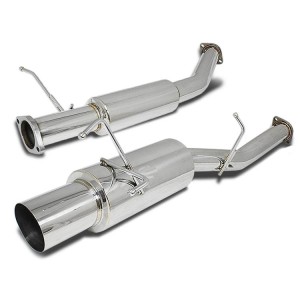 Para sa Ni-ssan 240SX S13 3 Inch Silvia Catback Exhaust 1989-1994 With Euro Stype Adjust Tip