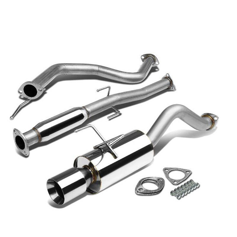 Stainless Catback Exhaust System For 92-95 HONDA CIVIC 3DR HB EG6 EH Burnt Tip Featured Image