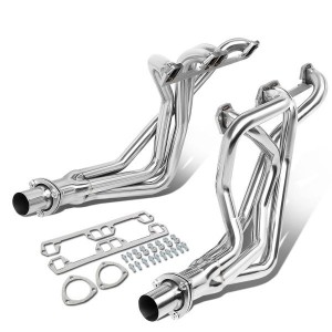 4-1 Long Tube Exhaust Header Manifold + Collector For 72-91 Dodge D-Series 5.2L 5.9L V8