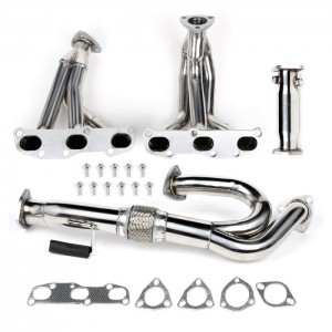 Exhaust Manifold Headers Downpipe Test Pipe FITS Nissan Altima 3.5L Engine 2002-2006