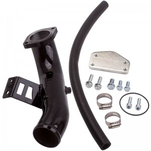 EGR Delete and High Flow Intake Elbow Tube Kit for Chevy GMC 2500 3500 6.6L Duramax 2004 2005