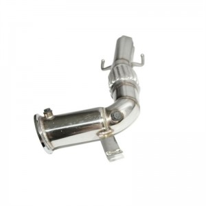 Stainless Steel Decat Downpipe Exhaust Pipe For BMW MINI Copper S F56 2014